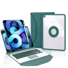 Load image into Gallery viewer, Z11B-A Pen Slot Touchpad Bluetooth Keyboard Leather Tablet Case, For iPad Pro 11 2021/2020/2018, For iPad Air 11 2025 / 2024 / Air 5 / Air 4, For iPad 10.2 2021/2020/2019
