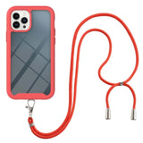 Starry Sky Solid Color Series Shockproof PC + TPU Phone Case with Neck Strap, For iPhone 14 Pro Max, For iPhone 14 Pro, For iPhone 14 Max, For iPhone 14, For Motorola Moto G 5G 2022, For Motorola Moto G Stylus 2022 4G