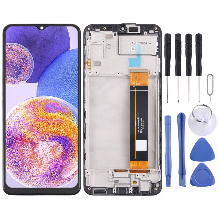 Original LCD Screen and Digitizer Full Assembly with Frame, For Samsung Galaxy A73 5G SM-A736B, For Samsung Galaxy A53 5G SM-A536B, For Samsung Galaxy A13 5G SM-A136U, For Samsung Galaxy A12 Nacho, For Samsung Galaxy A23 SM-A235F                       ...