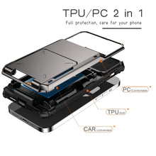 Load image into Gallery viewer, Scratch-Resistant Shockproof Heavy Duty Rugged Armor Protective Case with Card Slot, For iPhone 14 Pro Max