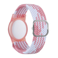 Load image into Gallery viewer, Tracking Locator Nylon Weave Wristband Anti-Lost TPU Case For AirTag 2nd Gen / AirTag 1st Gen