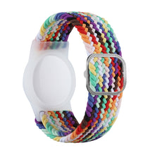 Load image into Gallery viewer, Tracking Locator Nylon Weave Wristband Anti-Lost TPU Case For AirTag 2nd Gen / AirTag 1st Gen