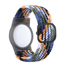 Load image into Gallery viewer, Tracking Locator Nylon Weave Wristband Anti-Lost TPU Case For AirTag 2nd Gen / AirTag 1st Gen