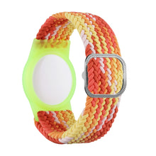 Load image into Gallery viewer, Tracking Locator Nylon Weave Wristband Anti-Lost TPU Case For AirTag 2nd Gen / AirTag 1st Gen