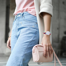 Load image into Gallery viewer, Tracking Locator Nylon Weave Wristband Anti-Lost TPU Case For AirTag 2nd Gen / AirTag 1st Gen