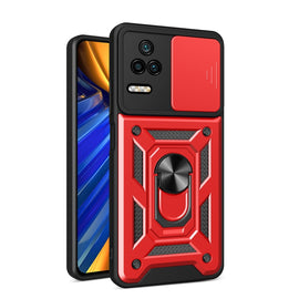 Sliding Camera Design TPU + PC Phone Case, For Xiaomi Poco F4/Redmi K40S