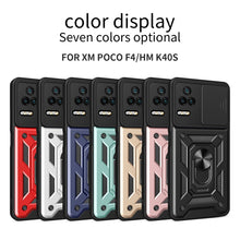 Load image into Gallery viewer, Sliding Camera Design TPU + PC Phone Case, For Xiaomi Poco F4/Redmi K40S
