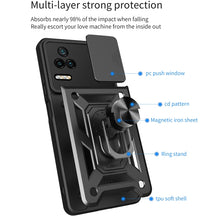 Load image into Gallery viewer, Sliding Camera Design TPU + PC Phone Case, For Xiaomi Poco F4/Redmi K40S