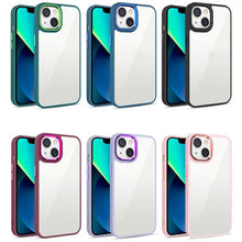Load image into Gallery viewer, 3 in 1 Electroplated Acrylic Phone Case, For iPhone 14, For iPhone 14 Plus, For iPhone 14 Pro
