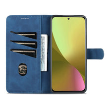 Load image into Gallery viewer, AZNS Skin Feel Calf Texture Flip Leather Phone Case, For Xiaomi 12 Lite