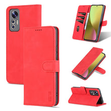 Load image into Gallery viewer, AZNS Skin Feel Calf Texture Flip Leather Phone Case, For Xiaomi 12 Lite