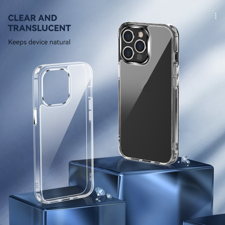 TPU + PC Transparent Shockproof Phone Case, For iPhone 14 Pro Max, For iPhone 14 Pro, For iPhone 14 Plus, For iPhone 14