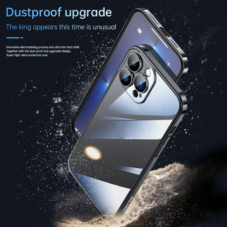 SULADA JINGJIA Series Lens Protector PC Phone Case, For iPhone 13, For iPhone 13 Pro, For iPhone 13 Pro Max, For iPhone 12, For iPhone 12 Pro, For iPhone 12 Pro Max