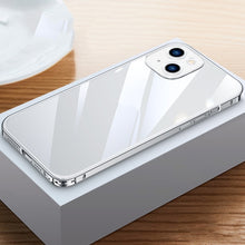 Load image into Gallery viewer, Metal Frame HD Transparent Phone Case, For iPhone 14 Plus, For iPhone 14 Pro Max, For iPhone 14, For iPhone 14 Pro