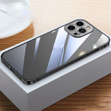 Load image into Gallery viewer, Metal Frame HD Transparent Phone Case, For iPhone 14 Plus, For iPhone 14 Pro Max, For iPhone 14, For iPhone 14 Pro