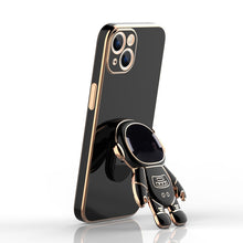 Load image into Gallery viewer, Plating Astronaut Holder Phone Case, For iPhone 12 Pro, For iPhone 12, For iPhone 12 mini, For iPhone 11 Pro Max, For iPhone 11 Pro
