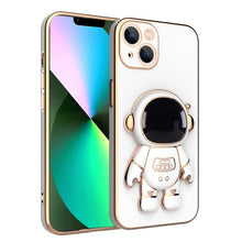 Load image into Gallery viewer, Plating Astronaut Holder Phone Case, For iPhone 12 Pro, For iPhone 12, For iPhone 12 mini, For iPhone 11 Pro Max, For iPhone 11 Pro