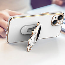 Load image into Gallery viewer, Plating Astronaut Holder Phone Case, For iPhone 11