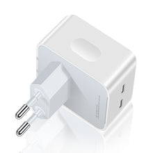 Load image into Gallery viewer, PD 50W Dual USB-C / Type-C Ports Charger, PD 50W EU Plug, PD 50W US Plug