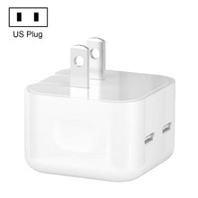 Load image into Gallery viewer, PD 50W Dual USB-C / Type-C Ports Charger, PD 50W EU Plug, PD 50W US Plug