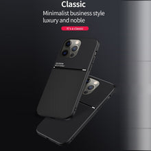 Load image into Gallery viewer, Classic Tilt Strip Grain Magnetic Shockproof PC + TPU Phone Case, For iPhone 14, For iPhone 14 Plus, For iPhone 14 Pro, For iPhone 14 Pro Max