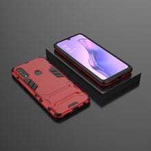 Load image into Gallery viewer, Shockproof PC + TPU with Holder, For OPPO A8, For Huawei Y7p / P40 Lite E, For Huawei Enjoy 10E, For Galaxy A70e