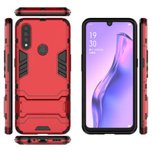 Load image into Gallery viewer, Shockproof PC + TPU with Holder, For OPPO A8, For Huawei Y7p / P40 Lite E, For Huawei Enjoy 10E, For Galaxy A70e