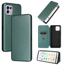 Load image into Gallery viewer, Carbon Fiber Texture Magnetic Leather Phone Case, For Tone E22, For vivo S12 5G / V23 5G, For Redmi Note 11T Pro / Note 11T Pro+ 5G, For Motorola Moto G42