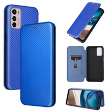 Load image into Gallery viewer, Carbon Fiber Texture Magnetic Leather Phone Case, For Tone E22, For vivo S12 5G / V23 5G, For Redmi Note 11T Pro / Note 11T Pro+ 5G, For Motorola Moto G42