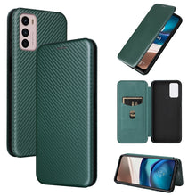 Load image into Gallery viewer, Carbon Fiber Texture Magnetic Leather Phone Case, For Tone E22, For vivo S12 5G / V23 5G, For Redmi Note 11T Pro / Note 11T Pro+ 5G, For Motorola Moto G42