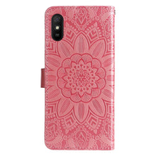Load image into Gallery viewer, Embossed Sunflower Leather Phone Case, For Xiaomi Redmi 9A, For Xiaomi Redmi 9C / 10A, For Xiaomi Redmi 10C 4G, For Xiaomi Redmi K40 / K40 Pro / Xiaomi Poco F1, For Xiaomi Redmi K50 Gaming 5G, For Xiaomi Redmi Note 10 Pro 5G                            ...