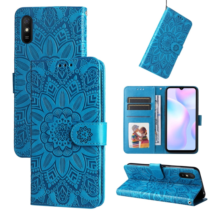 Embossed Sunflower Leather Phone Case, For Xiaomi Redmi 9A, For Xiaomi Redmi 9C / 10A, For Xiaomi Redmi 10C 4G, For Xiaomi Redmi K40 / K40 Pro / Xiaomi Poco F1, For Xiaomi Redmi K50 Gaming 5G, For Xiaomi Redmi Note 10 Pro 5G                            ...
