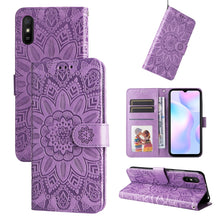 Load image into Gallery viewer, Embossed Sunflower Leather Phone Case, For Xiaomi Redmi 9A, For Xiaomi Redmi 9C / 10A, For Xiaomi Redmi 10C 4G, For Xiaomi Redmi K40 / K40 Pro / Xiaomi Poco F1, For Xiaomi Redmi K50 Gaming 5G, For Xiaomi Redmi Note 10 Pro 5G                            ...