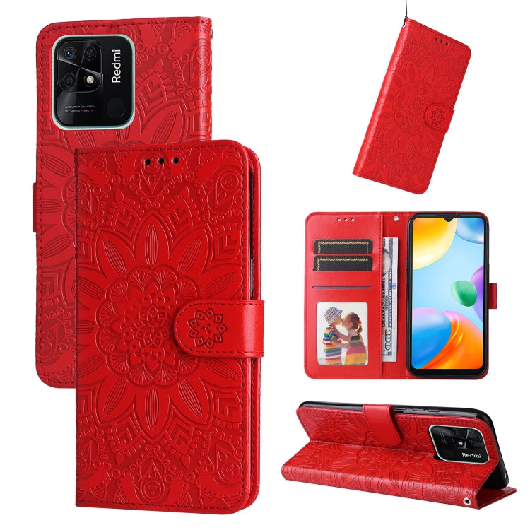 Embossed Sunflower Leather Phone Case, For Xiaomi Redmi 9A, For Xiaomi Redmi 9C / 10A, For Xiaomi Redmi 10C 4G, For Xiaomi Redmi K40 / K40 Pro / Xiaomi Poco F1, For Xiaomi Redmi K50 Gaming 5G, For Xiaomi Redmi Note 10 Pro 5G                            ...