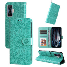 Load image into Gallery viewer, Embossed Sunflower Leather Phone Case, For Xiaomi Redmi 9A, For Xiaomi Redmi 9C / 10A, For Xiaomi Redmi 10C 4G, For Xiaomi Redmi K40 / K40 Pro / Xiaomi Poco F1, For Xiaomi Redmi K50 Gaming 5G, For Xiaomi Redmi Note 10 Pro 5G                            ...