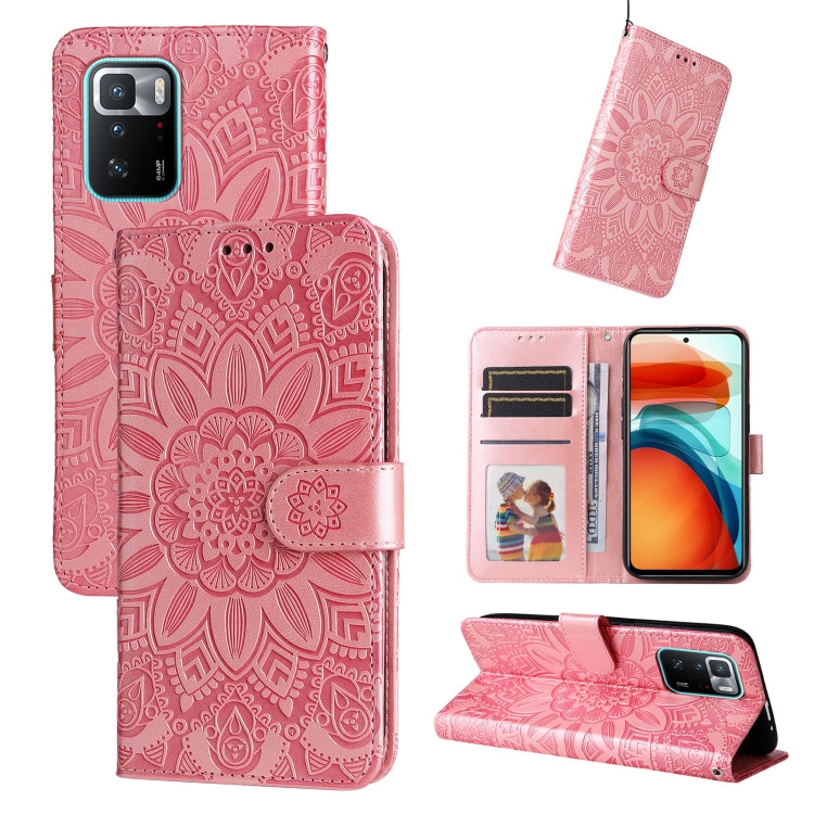 Embossed Sunflower Leather Phone Case, For Xiaomi Redmi 9A, For Xiaomi Redmi 9C / 10A, For Xiaomi Redmi 10C 4G, For Xiaomi Redmi K40 / K40 Pro / Xiaomi Poco F1, For Xiaomi Redmi K50 Gaming 5G, For Xiaomi Redmi Note 10 Pro 5G                            ...
