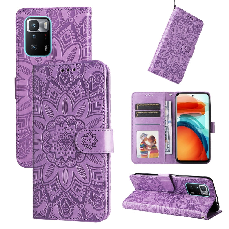 Embossed Sunflower Leather Phone Case, For Xiaomi Redmi 9A, For Xiaomi Redmi 9C / 10A, For Xiaomi Redmi 10C 4G, For Xiaomi Redmi K40 / K40 Pro / Xiaomi Poco F1, For Xiaomi Redmi K50 Gaming 5G, For Xiaomi Redmi Note 10 Pro 5G                            ...