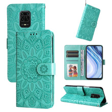 Load image into Gallery viewer, Embossed Sunflower Leather Phone Case, For Xiaomi Redmi 9A, For Xiaomi Redmi 9C / 10A, For Xiaomi Redmi 10C 4G, For Xiaomi Redmi K40 / K40 Pro / Xiaomi Poco F1, For Xiaomi Redmi K50 Gaming 5G, For Xiaomi Redmi Note 10 Pro 5G                            ...