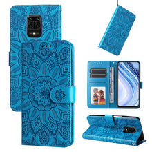 Load image into Gallery viewer, Embossed Sunflower Leather Phone Case, For Xiaomi Redmi 9A, For Xiaomi Redmi 9C / 10A, For Xiaomi Redmi 10C 4G, For Xiaomi Redmi K40 / K40 Pro / Xiaomi Poco F1, For Xiaomi Redmi K50 Gaming 5G, For Xiaomi Redmi Note 10 Pro 5G                            ...