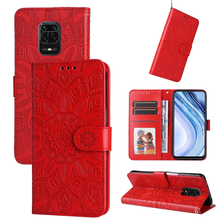 Embossed Sunflower Leather Phone Case, For Xiaomi Redmi 9A, For Xiaomi Redmi 9C / 10A, For Xiaomi Redmi 10C 4G, For Xiaomi Redmi K40 / K40 Pro / Xiaomi Poco F1, For Xiaomi Redmi K50 Gaming 5G, For Xiaomi Redmi Note 10 Pro 5G                            ...