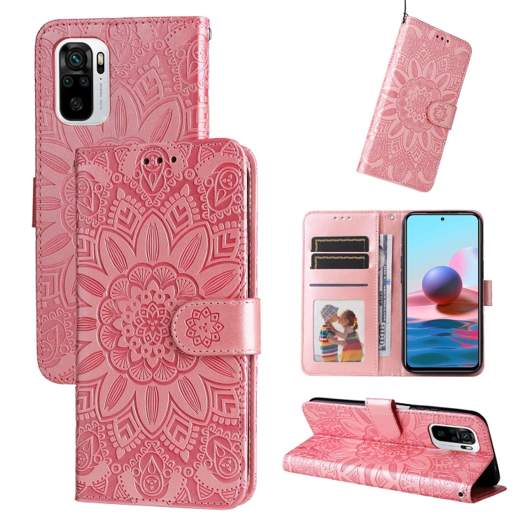 Embossed Sunflower Leather Phone Case, For Xiaomi Redmi 9A, For Xiaomi Redmi 9C / 10A, For Xiaomi Redmi 10C 4G, For Xiaomi Redmi K40 / K40 Pro / Xiaomi Poco F1, For Xiaomi Redmi K50 Gaming 5G, For Xiaomi Redmi Note 10 Pro 5G                            ...