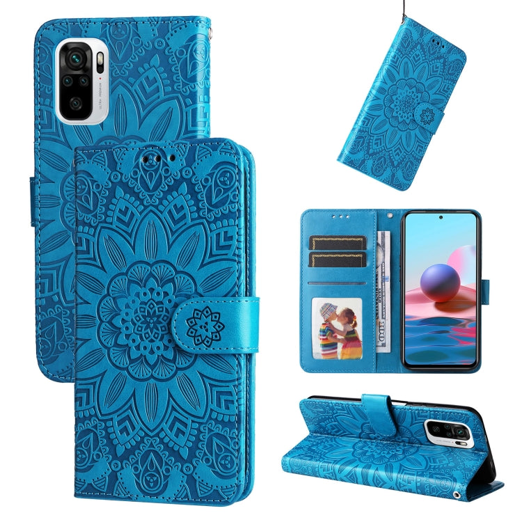 Embossed Sunflower Leather Phone Case, For Xiaomi Redmi 9A, For Xiaomi Redmi 9C / 10A, For Xiaomi Redmi 10C 4G, For Xiaomi Redmi K40 / K40 Pro / Xiaomi Poco F1, For Xiaomi Redmi K50 Gaming 5G, For Xiaomi Redmi Note 10 Pro 5G                            ...