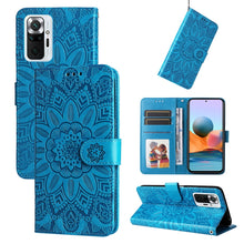 Load image into Gallery viewer, Embossed Sunflower Leather Phone Case, For Xiaomi Redmi Note 10 5G, For Xiaomi Redmi Note 10 Pro / Note 10 Pro Max, For Xiaomi Redmi Note 11 5G  / Poco M4 Pro 5G, For Xiaomi Redmi Note 11E, For Xiaomi Redmi Note 11 Pro 5G                               ...
