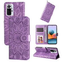 Load image into Gallery viewer, Embossed Sunflower Leather Phone Case, For Xiaomi Redmi Note 10 5G, For Xiaomi Redmi Note 10 Pro / Note 10 Pro Max, For Xiaomi Redmi Note 11 5G  / Poco M4 Pro 5G, For Xiaomi Redmi Note 11E, For Xiaomi Redmi Note 11 Pro 5G                               ...