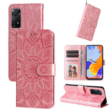 Load image into Gallery viewer, Embossed Sunflower Leather Phone Case, For Xiaomi Redmi Note 10 5G, For Xiaomi Redmi Note 10 Pro / Note 10 Pro Max, For Xiaomi Redmi Note 11 5G  / Poco M4 Pro 5G, For Xiaomi Redmi Note 11E, For Xiaomi Redmi Note 11 Pro 5G                               ...