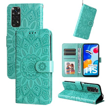 Load image into Gallery viewer, Embossed Sunflower Leather Phone Case, For Xiaomi Redmi Note 10 5G, For Xiaomi Redmi Note 10 Pro / Note 10 Pro Max, For Xiaomi Redmi Note 11 5G  / Poco M4 Pro 5G, For Xiaomi Redmi Note 11E, For Xiaomi Redmi Note 11 Pro 5G                               ...