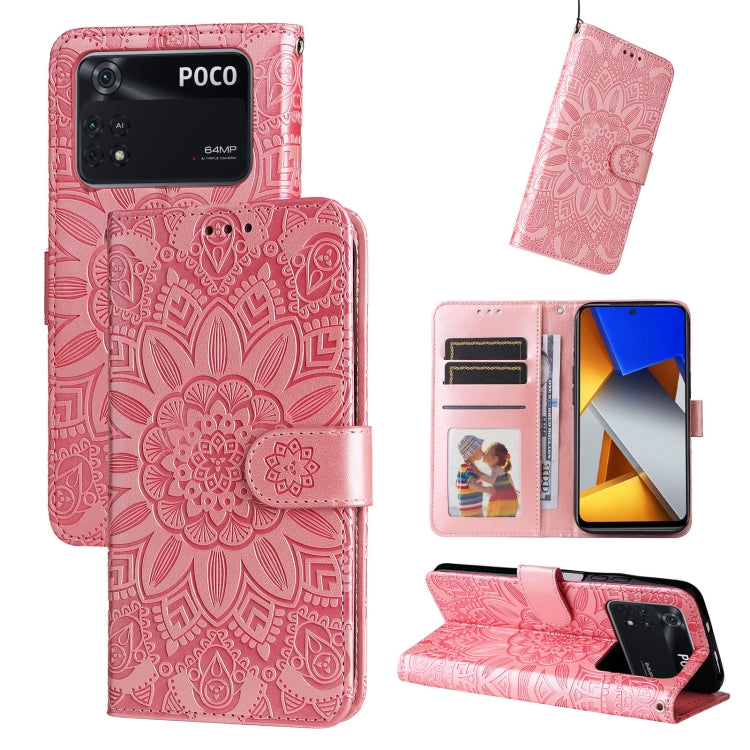 Embossed Sunflower Leather Phone Case, For Xiaomi Redmi Note 10 5G, For Xiaomi Redmi Note 10 Pro / Note 10 Pro Max, For Xiaomi Redmi Note 11 5G  / Poco M4 Pro 5G, For Xiaomi Redmi Note 11E, For Xiaomi Redmi Note 11 Pro 5G                               ...