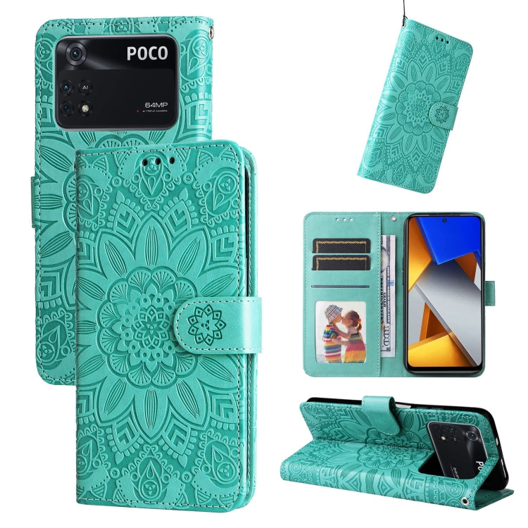 Embossed Sunflower Leather Phone Case, For Xiaomi Redmi Note 10 5G, For Xiaomi Redmi Note 10 Pro / Note 10 Pro Max, For Xiaomi Redmi Note 11 5G  / Poco M4 Pro 5G, For Xiaomi Redmi Note 11E, For Xiaomi Redmi Note 11 Pro 5G                               ...