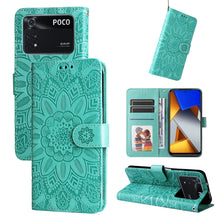 Load image into Gallery viewer, Embossed Sunflower Leather Phone Case, For Xiaomi Redmi Note 10 5G, For Xiaomi Redmi Note 10 Pro / Note 10 Pro Max, For Xiaomi Redmi Note 11 5G  / Poco M4 Pro 5G, For Xiaomi Redmi Note 11E, For Xiaomi Redmi Note 11 Pro 5G                               ...