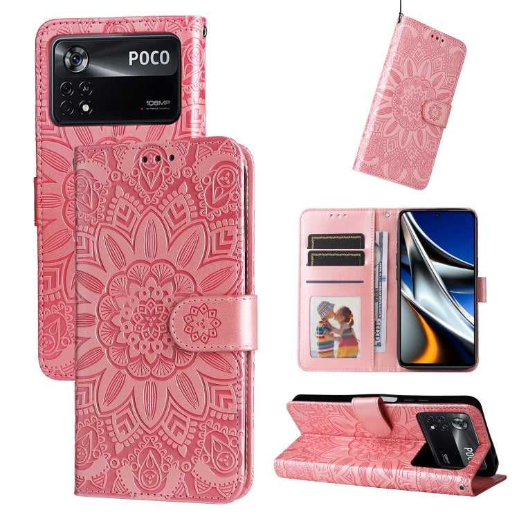 Embossed Sunflower Leather Phone Case, For Xiaomi Redmi Note 10 5G, For Xiaomi Redmi Note 10 Pro / Note 10 Pro Max, For Xiaomi Redmi Note 11 5G  / Poco M4 Pro 5G, For Xiaomi Redmi Note 11E, For Xiaomi Redmi Note 11 Pro 5G                               ...